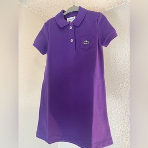 Lacoste Toddler Polo Dress - 3T (New with Tags)